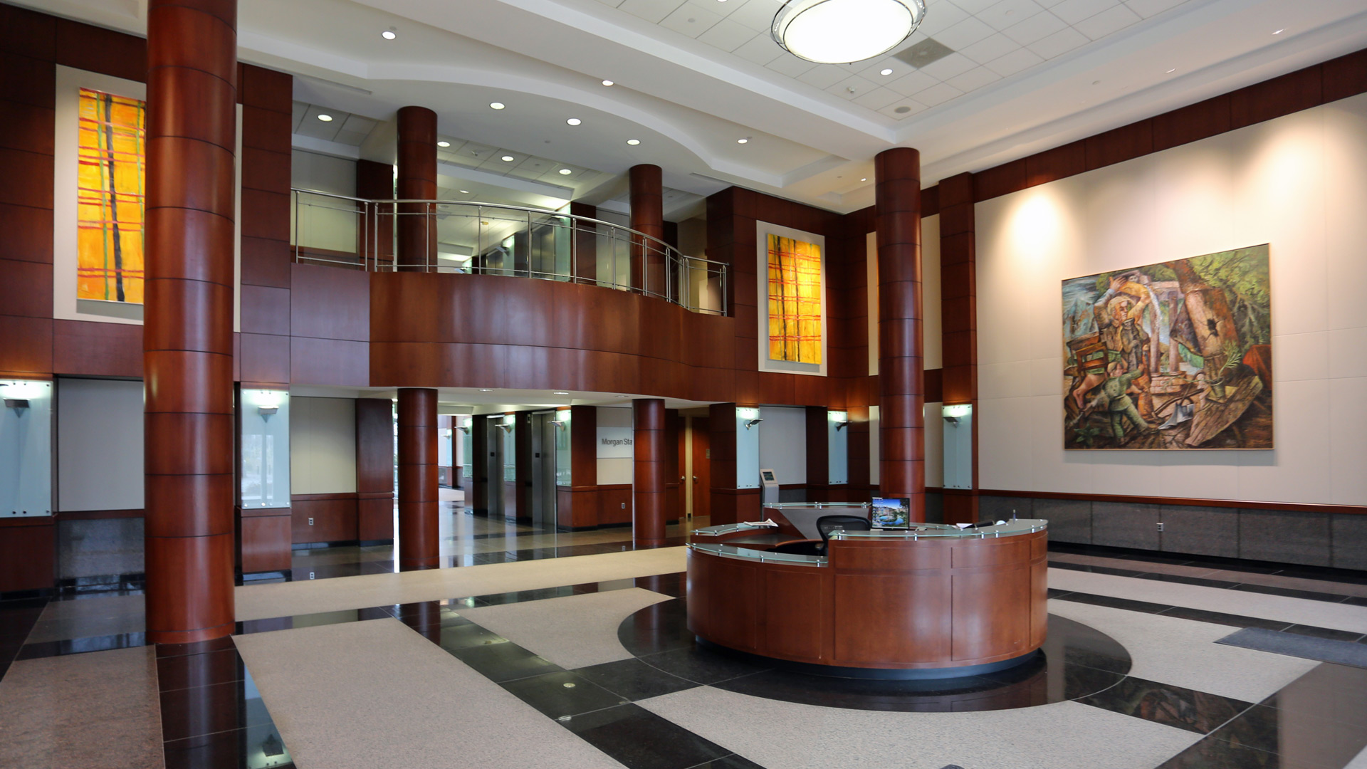 Lobby of Long Island Office Building